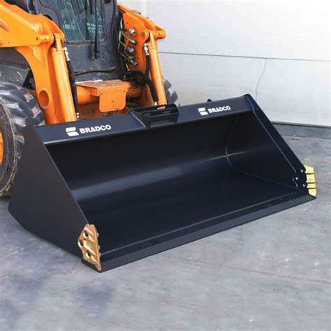 bradco skid steer bucket|bradco high capacity bucket.